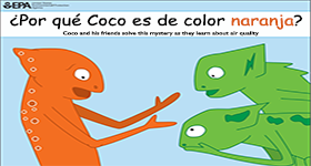 ¿Por qué Coco es de color naranja?