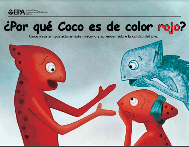 Portada de libro ilustrado ¿Por qué Coco es de color rojo?