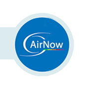 Logotipo circular de AirNow