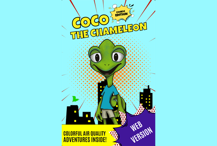 Edición de cómic de Coco el camaleón